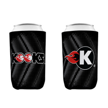 Load image into Gallery viewer, Kooks Black and Grey Koozie Rendering.png