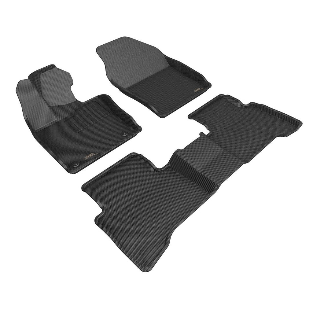 3D MATS L1TY30501509 TOYOTA PRIUS 2023 KAGU BLACK R1 R2