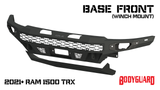 Bodyguard Bumpers LAR21LYBNN Freedom Front Bumper Base For 2021-2024 Ram 1500 TRX Winch Mount Sensor Cutouts Without Mesh Grill No Camera Harness Bare Metal Bodyguard Bumpers