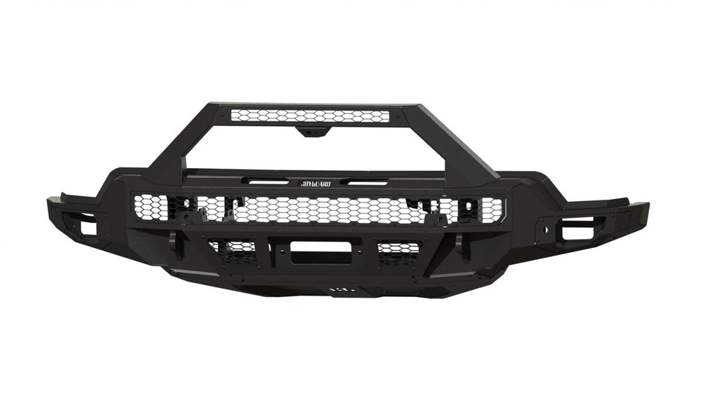 Freedom Front Bumper Base For 2022-2025 Silverado 1500 Winch Mount Sensor cutouts, Bare Metal , With camera harness and pod Bodyguard Bumpers