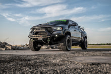 Load image into Gallery viewer, Freedom Front Bumper Baja For 2021-2024 Ram 1500 TRX Winch Mount Sensor Cutouts Without Mesh Grill With Camera Harness &amp; Pod Bare Metal Bodyguard Bumpers
