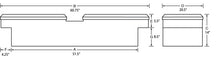 Load image into Gallery viewer, LD_51.5in_Crossbed_TlBx_Diagram_79250PB.jpg