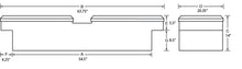 Load image into Gallery viewer, LD_54.5in_Crossbed_TlBx_Diagram_9352T.jpg