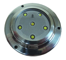 Load image into Gallery viewer, T-H MARINE LED-39061-DP ROUND U/W BLUE LED W/ SS BEZEL
