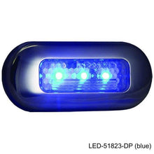 Load image into Gallery viewer, T-H MARINE LED-51823-DP BLUE OBLONG COURTESY LED