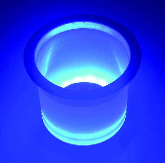 T-H MARINE LED-LCH-BU-DP BLUE LIGHTED CUP HOLDER