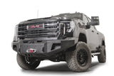 Fab Fours GM24-A6251-1 Premium Winch Front Bumper; w/ No Guard; 2 Stage Black Powder Coat; w/ Sensor;