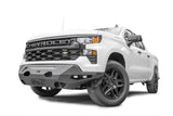 Fab Fours CS22-X5651-1 Matrix Front Bumper; 2 Stage Black Powder Coated; Sensor Bumper; w/No Guard;
