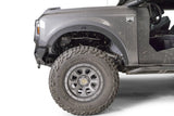 Fab Fours FB2002-1 Fender Flare; Delete; Matte Black Powder Coat;