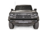 Fab Fours FB21-D5251-1 Vengeance Front Bumper; w/No Guard; 2 Stage Matte Black Powder Coat;