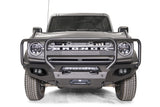 Fab Fours FB21-X5250-1 Matrix Front Bumper; w/Full Grill Guard; 2 Stage Matte Black Powder Coat;
