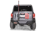 Fab Fours FB21-Z5251-1 Spare Tire Delete; 2 Stage Black Powder Coated;
