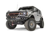 Fab Fours GR5200-1 Grumper Front Bumper; 2 Stage Black Powder Coated;