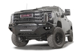 Fab Fours GM24-V6252-1 Vengeance Front Bumper; w/ Pre-Runner Guard; 2 Stage Black Powder Coat;