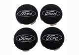 Ford Performance Parts M-1096K-BCT Ford Truck/SUV Black And Chrome Wheel Center Cap Kit