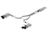 2024-2025 Mustang Dark Horse 5.0L Sport Active Cat-Back-Black Tip