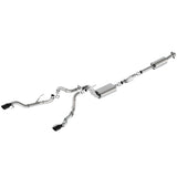 2021-2025 F-150 Sport Exhaust-Black-Bumper Exit