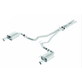 2015-2017 Mustang GT 5.0L Cat Back Sport Exhaust System-Chrome Tips