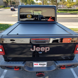 Matte Jackrabbit Tonneau Cover Kit 19-24 Jeep Gladiator 5 Foot X Short Bed Pace Edwards
