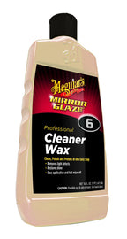 MEGUIARS WAX M0616 #06 LIQ. CLEANER/WAX 16OZ