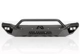 Fab Fours M2450-1 Vengeance Light Box Cover; 2 Stage Black Powder Coated; Front Center; [AWSL];