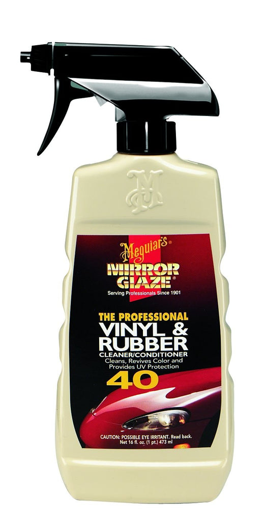 MEGUIARS WAX M4016 #40 VINYL/RUBBER CLNR16OZ