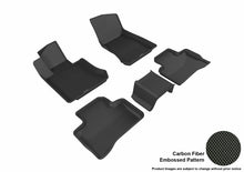 Load image into Gallery viewer, 3D MATS L1MB07901509 3D KAGU FLOOR MAT 2 ROW SET BLACK