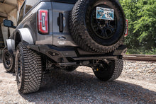 Load image into Gallery viewer, Freedom Rear Bumper For 2021-2025 Ford Bronco Sensor Cutouts Texture Black Powdercoat Bodyguard Bumpers