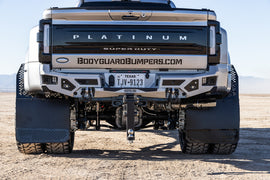 Freedom Rear Bumper For 2023-2026 Ford F250/350/450 Superduty Sensor Cutouts Texture Black Powdercoat Bodyguard Bumpers