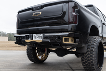 Load image into Gallery viewer, Freedom Rear Bumper For 2019-2025 Silverado/Sierra 1500 Sensor Cutouts, Bare Metal Bodyguard Bumpers