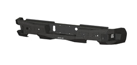 Freedom Rear Bumper For 2019-2025 Silverado/Sierra 1500 Sensor Cutouts, Texture Black Powdercoat Bodyguard Bumpers