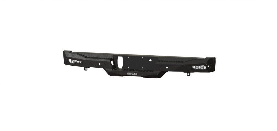 Freedom Rear Bumper For 2021-2025 Ford Raptor Sensor Cutouts Texture Black Powdercoat Bodyguard Bumpers