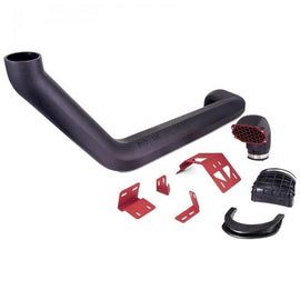 Mishimoto MMAI-JL-18NMWRD Jeep Wrangler JL Snorkel, 2018+, Micro-Wrinkle Red