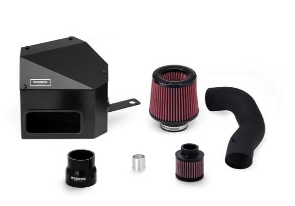 Mishimoto MMAI-MK7-15WBK Volkswagen Golf/GTI/Golf R Performance Intake, 2015+ Wrinkle Black
