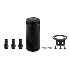 Mishimoto MMBCC-CBTHR-XLBK XL Compact Baffled Oil Catch Can, 3-Port