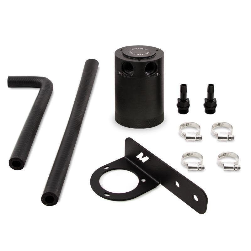 Mishimoto MMBCC-CIV-16PBE Baffled Oil Catch Can, PCV Side, fits Honda Civic 1.5 Turbo 2016-2021