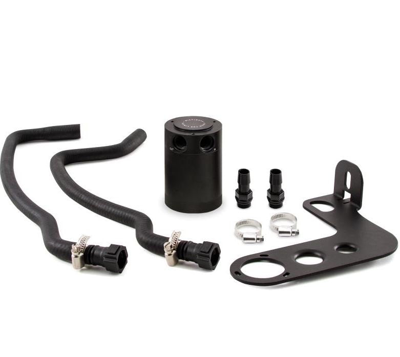 Mishimoto MMBCC-CSS-10PBE Baffled Oil Catch Can, PCV Side, fits Chevrolet Camaro SS (Manual) 2010-2015
