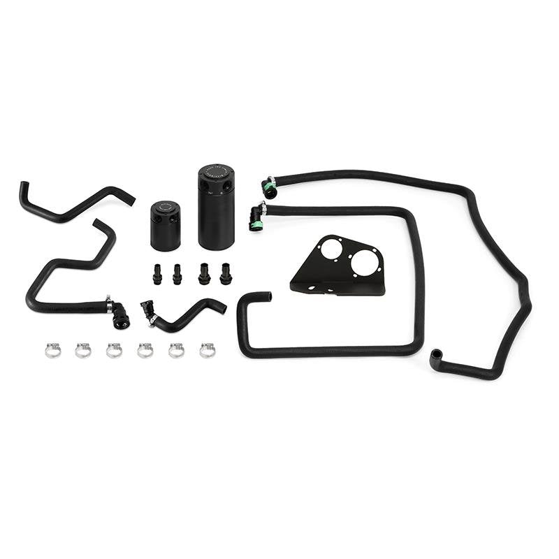 Mishimoto MMBCC-F35T-17SBE Ford F-150 3.5L EcoBoost Baffled Oil Catch Can Kit, 2017-2021