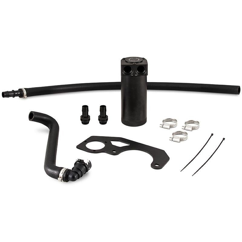 Mishimoto MMBCC-JLH-18CBE Baffled Oil Catch Can, fits Jeep Wrangler JL 2.0L 2018+