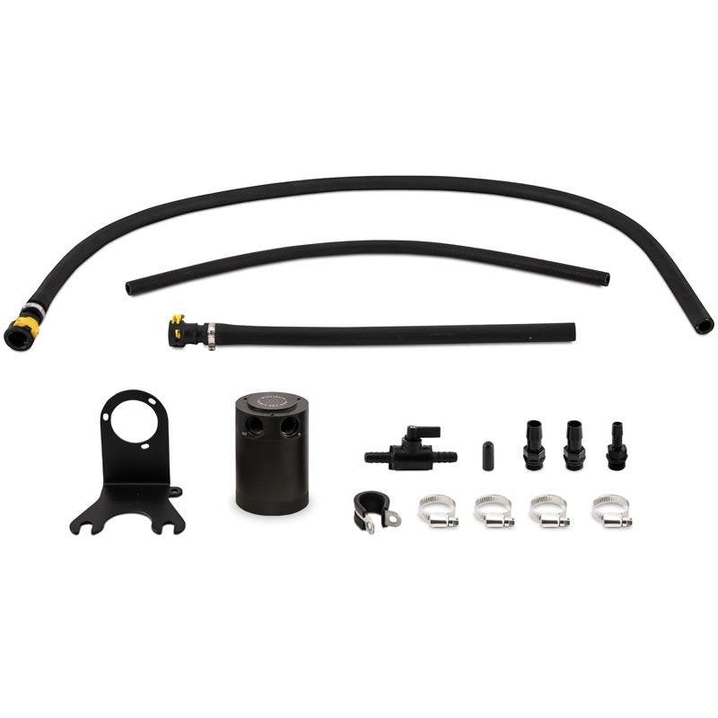 Mishimoto MMBCC-JLP-18PBE Baffled Oil Catch Can, fits Jeep Wrangler JL 3.6L 2018+