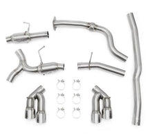 Load image into Gallery viewer, Mishimoto MMEXH-CAM4-16QTPP Quad Tip Pro Cat-Back Exhaust, fits Chevrolet Camaro 2.0T 2016+