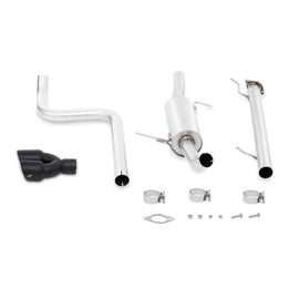 Mishimoto MMEXH-FIST-14RBK Ford Fiesta ST Cat-Back Exhaust, 2014-2019 Resonated, Black Tips