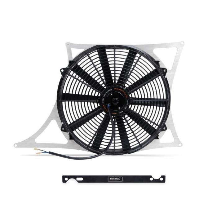 Mishimoto MMFS-E46-01K BMW M3 Performance Aluminum Fan Shroud with Fan Controller Kit, 2001-2006