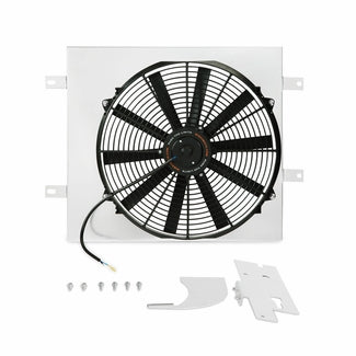 Mishimoto MMFS-WRA-87 Jeep Wrangler YJ and TJ Performance Fan Shroud Kit, Fan Shroud Only 1987-2006