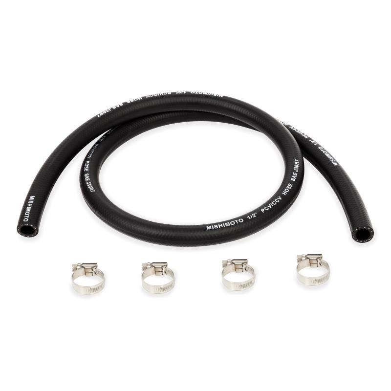 Mishimoto MMHOSE-CC12-4 Universal Catch Can Hose 1/2-in x 4-ft