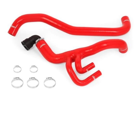 Mishimoto MMHOSE-F62-10RD Silicone Radiator Hose Kit, fits Ford F-150 6.2L V8 Raptor 2010-2014