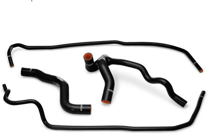Mishimoto MMHOSE-MS3-10BK Mazdaspeed3 Silicone Radiator Hose Kit, 2010-2013, Black