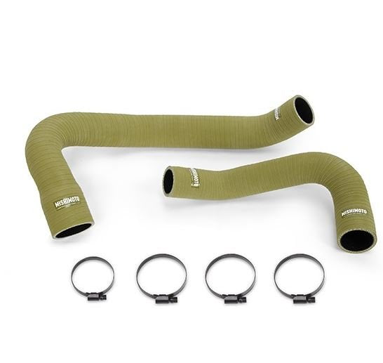 Mishimoto MMHOSE-WR6-07OD Silicone Olive Drab Hose Kit, fits Jeep Wrangler 6 Cyl 2007-2011
