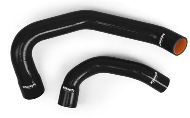 Mishimoto MMHOSE-WR6-91BK Jeep Wrangler YJ Silicone Radiator Hose Kit, 1991-1995, Black