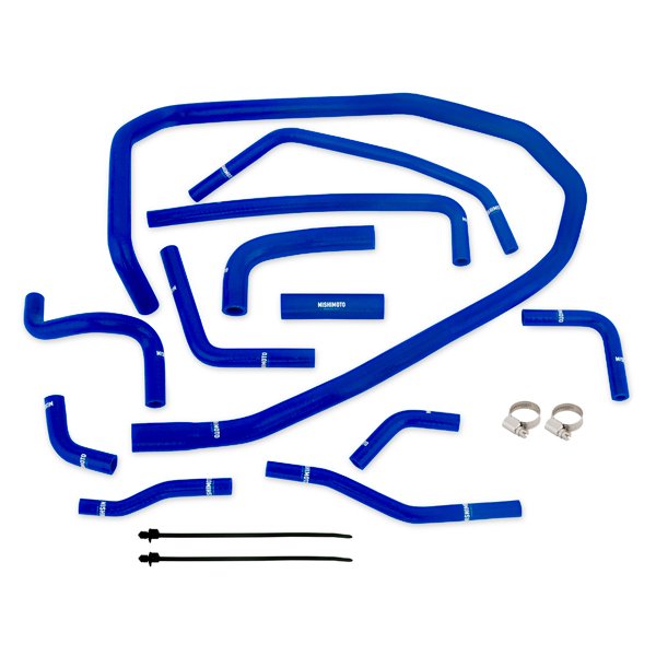 Mishimoto MMHOSE-WRX-15BL Subaru WRX Silicone Radiator Hose Kit, Blue, 2015-2021